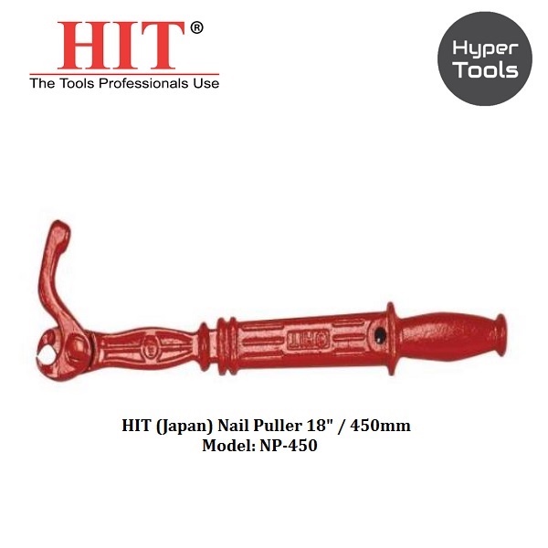 HIT (Japan) Nail Puller 18" / 450mm Model NP450 Shopee Malaysia