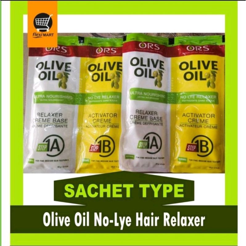 ORS Olive Oil NoLye Hair Relaxer New Look Ultra Nourishing 1