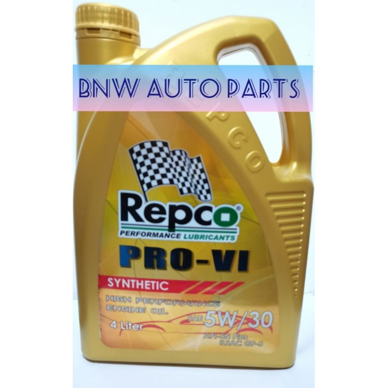 REPCO engine oil 5W30_4LITER Shopee Malaysia