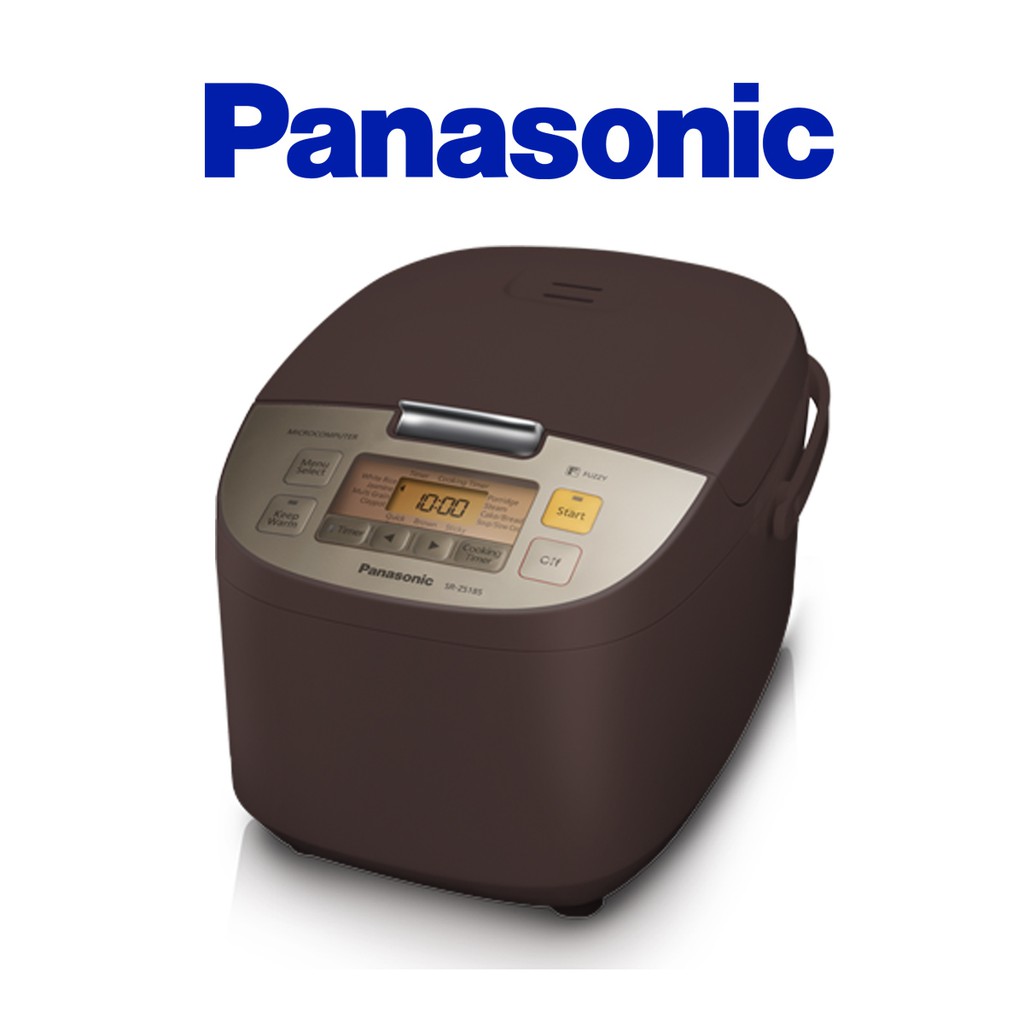 PANASONIC 1.8L ELECTRONIC RICE COOKER SRZS185 (BAKE CAKE FUNCTION