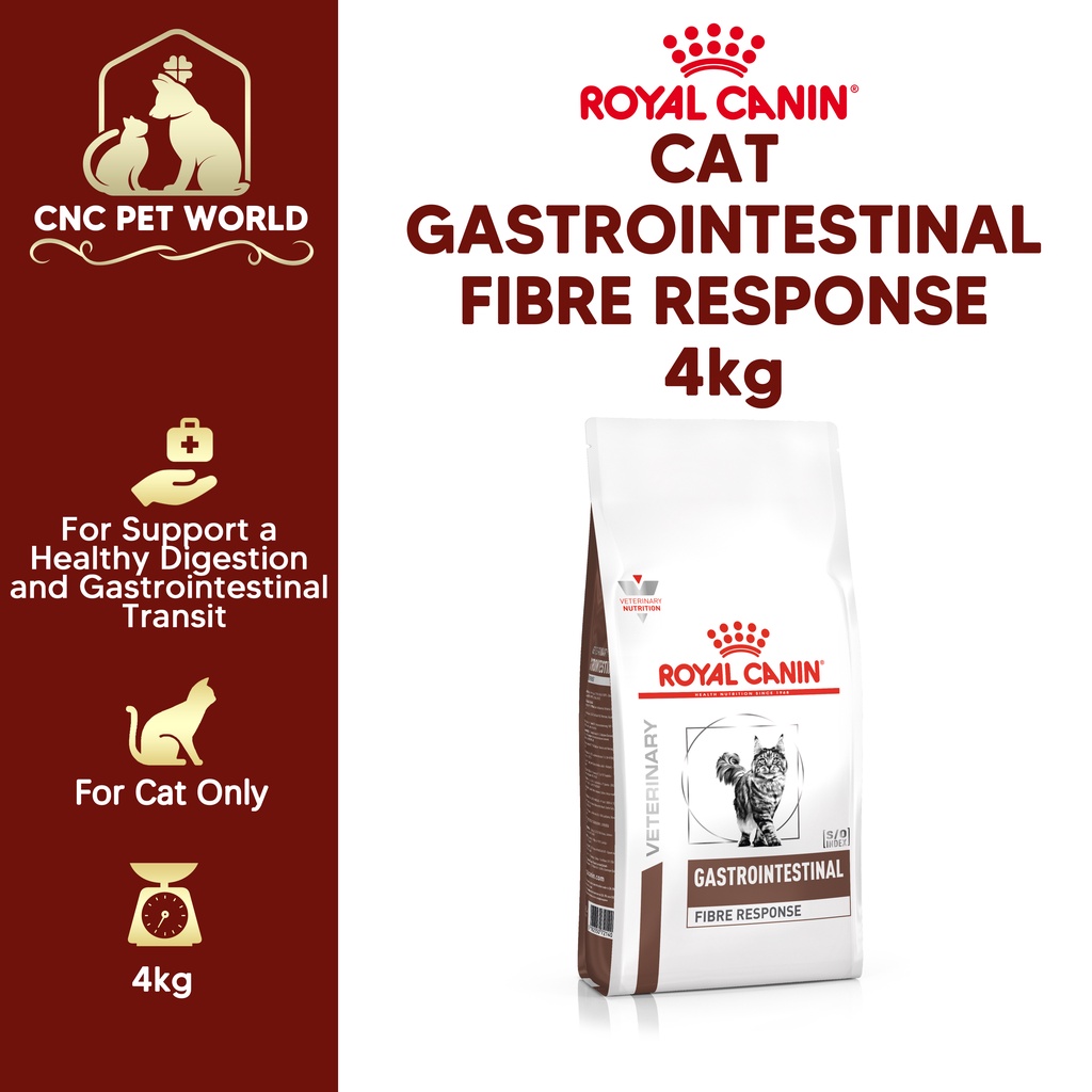 ROYAL CANIN CAT GASTROINTESTINAL FIBRE RESPONSE 4KG Dry Cat Food