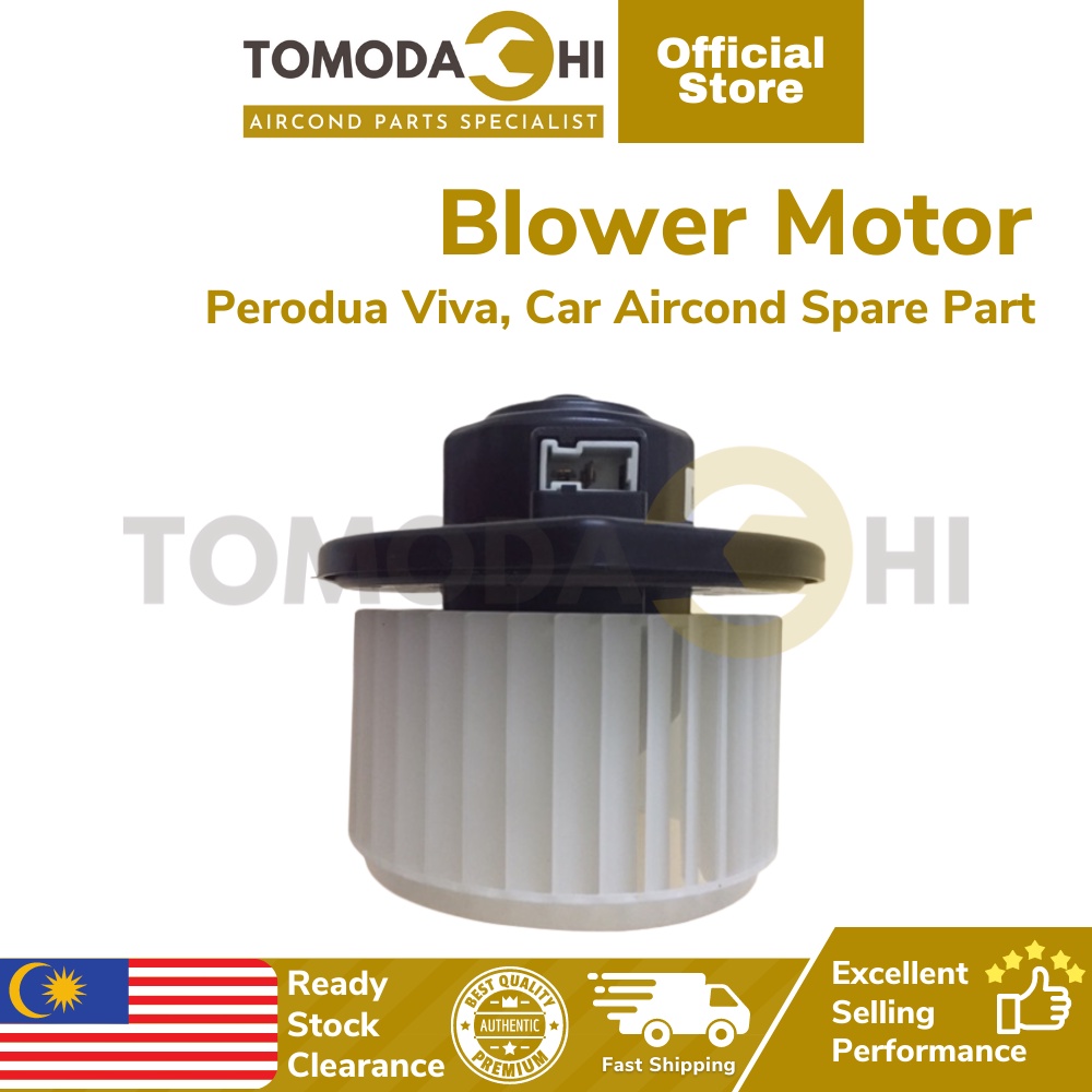 Tomodachi Air Cond Blower Aircond Motor Set Perodua Viva Blower Aircond Kereta Viva Heavy Duty