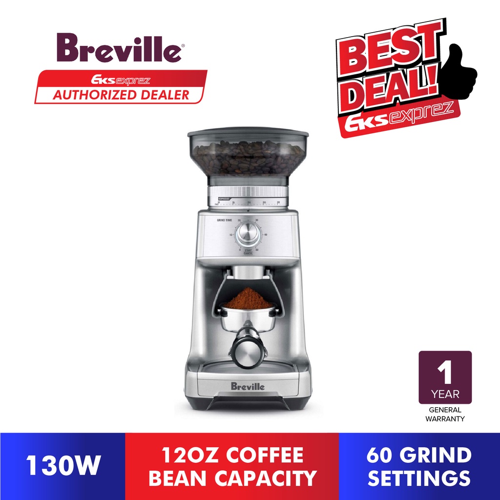 Breville The Dose Control Pro Coffee Bean Grinder BCG600 Shopee Malaysia