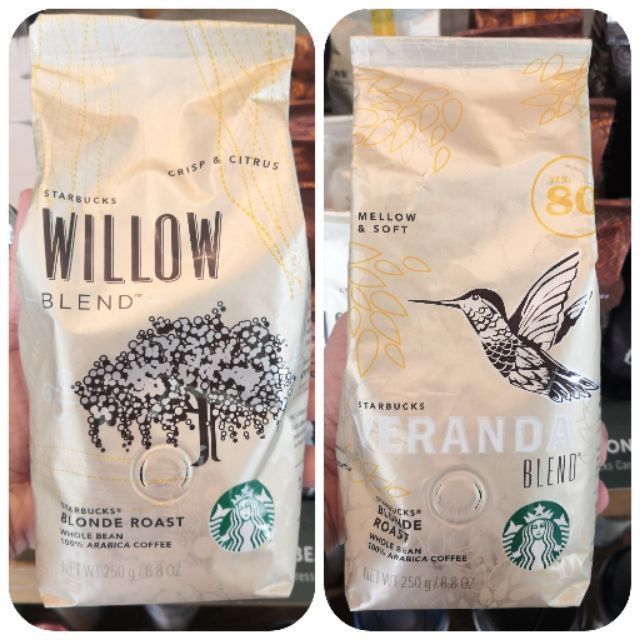 [FRESH GRIND] Starbucks Coffee Blonde Roast Whole Bean Willow Veranda
