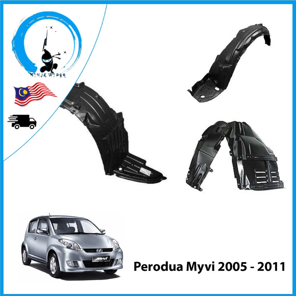 OEM FENDER LINER COVER DAUN PISANG PERODUA MYVI 1.3 1.0 20052010J/X