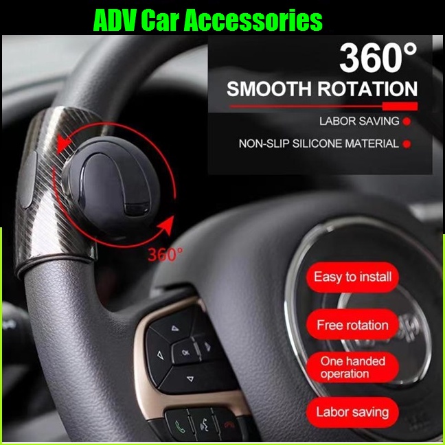Car Steering wheel 360°knob steering wheel booster ball universal one