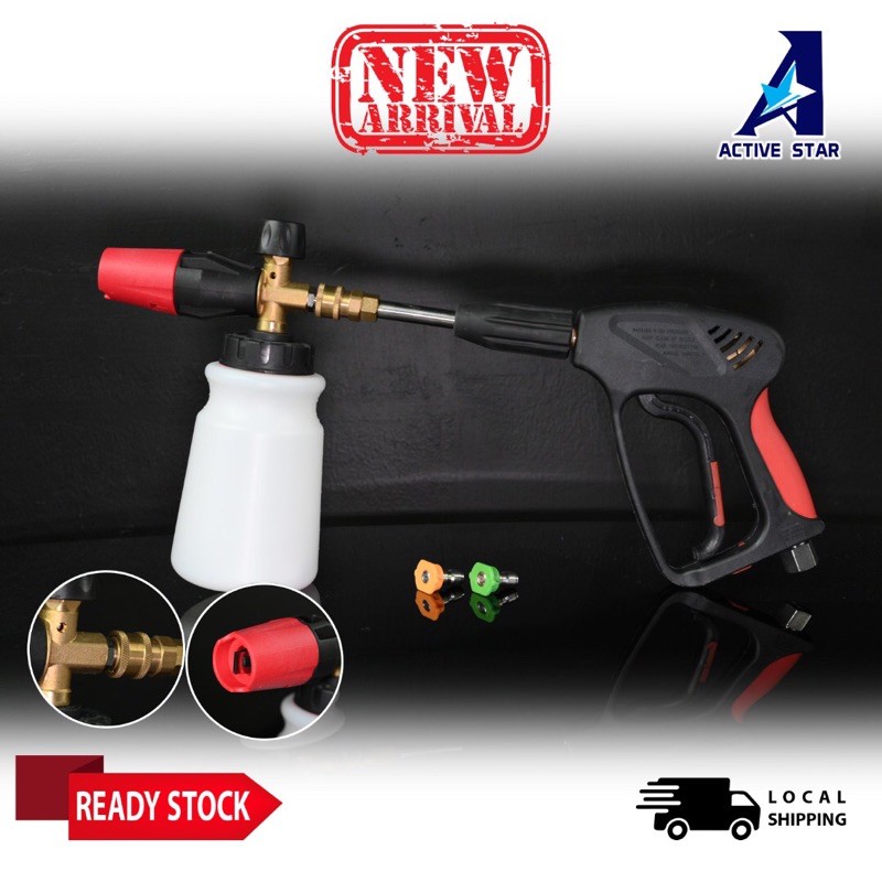 High pressure sprayer with foam canon Shopee Malaysia