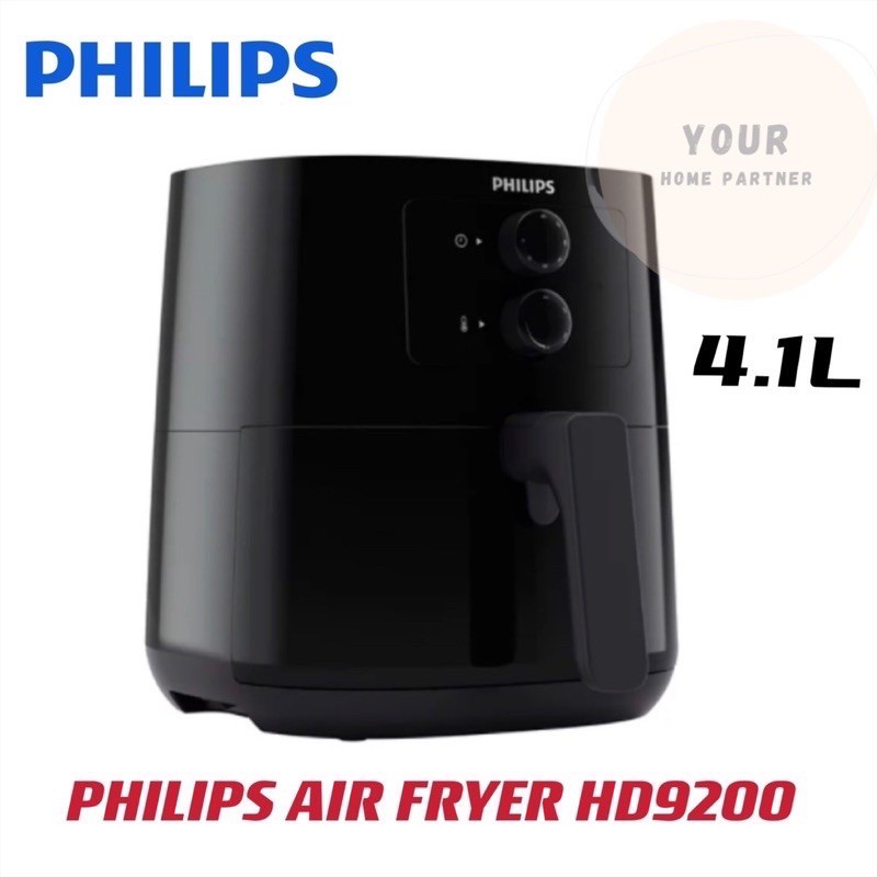 Philips Air Fryer HD9200/91 4.1L Capacity Shopee Malaysia