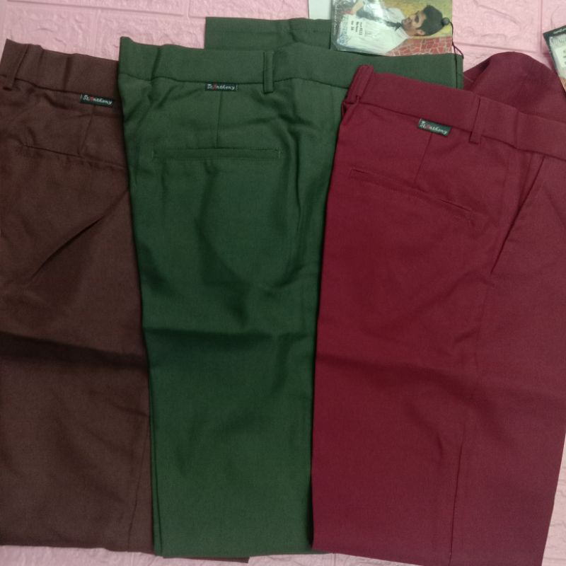 SCHOOL UNIFORM PANTS FOR MEN (ADULT) (ST. ANTHONY) Shopee Malaysia
