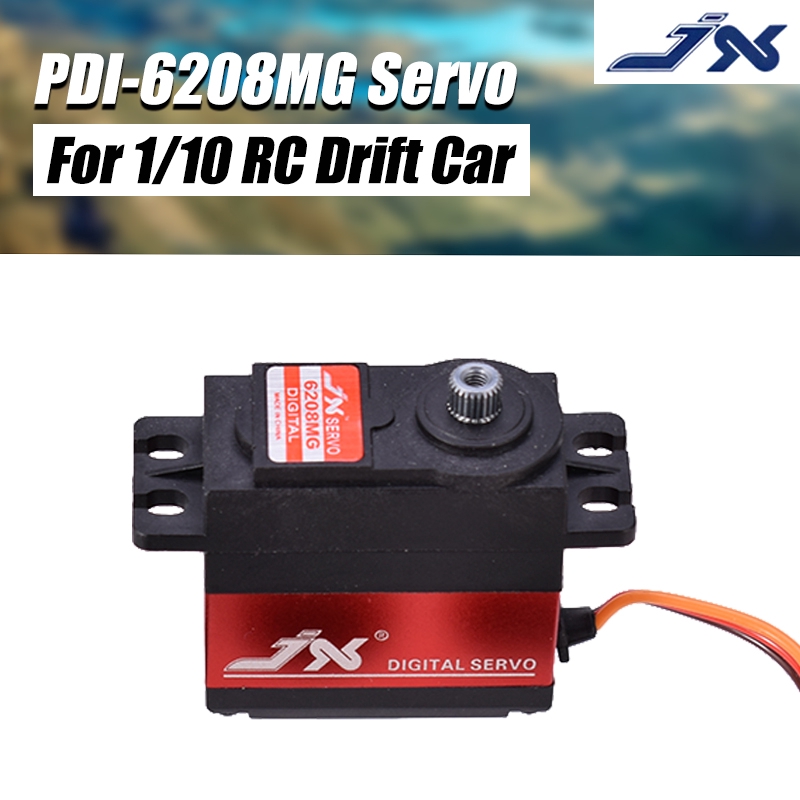 PDI6208MG Servo JX Servo 8KG 0.07 sec Metal Gear High Speed For 1/10
