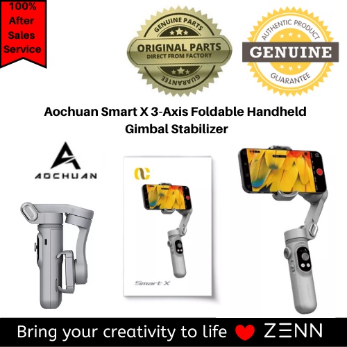 AOCHUAN SMART X Pro / SMART S2 3-Axis Gimbal Stabilizer with Bluetooth