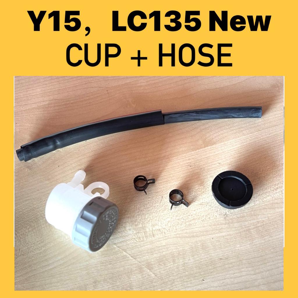 YAMAHA Y15 REAR DISC PUMP CUP + HOSE (ST) // YSUKU Y15ZR Y15 LC135 NEW