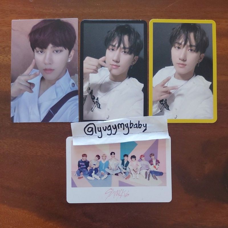 Pc Photocard Changbin Stray Kids SKZ Yellow Wood Levanter Group