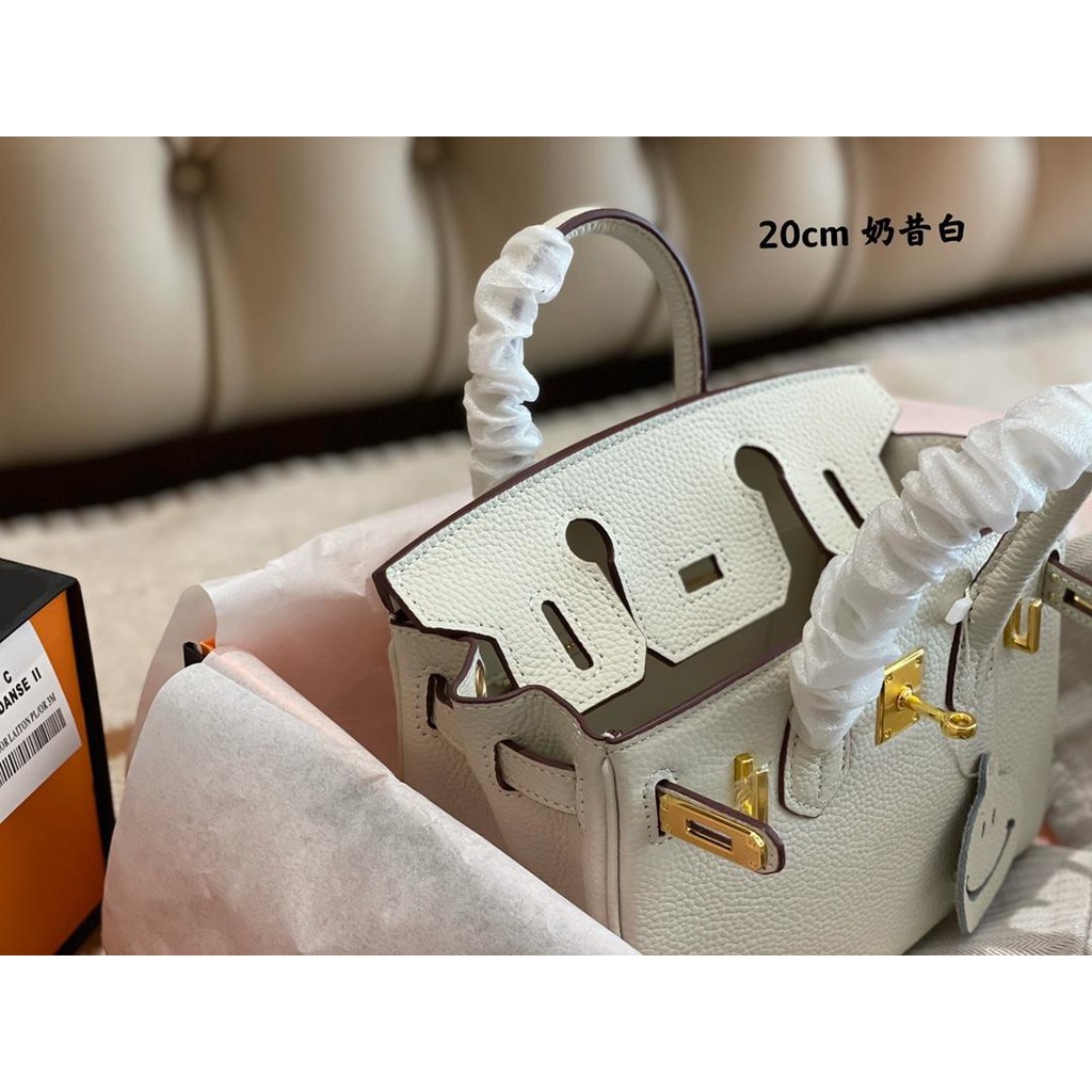 HERMES Birkin Unisex Calfskin 2WAY Plain Leather Crossbody