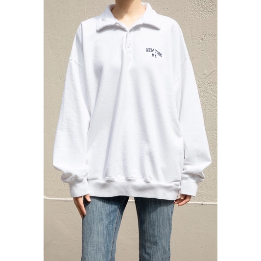 BRANDY MELVILLE NEW YORK ARCHER SWEATSHIRT Shopee Malaysia