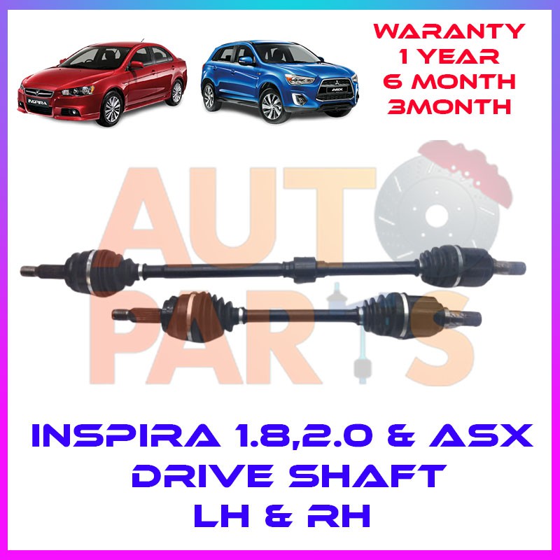 DRIVE SHAFT FOR PROTON INSPIRA 2.0 LANCER ASX (2WD) Shopee Malaysia