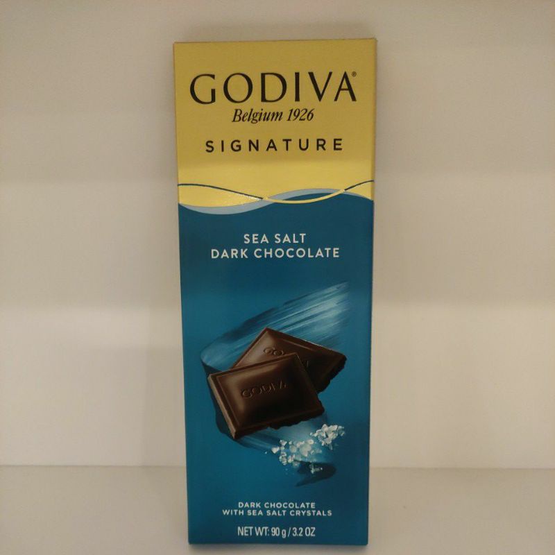 Godiva Tablet 90g Sea Salt Dark Chocolate (Turkey) Shopee Malaysia