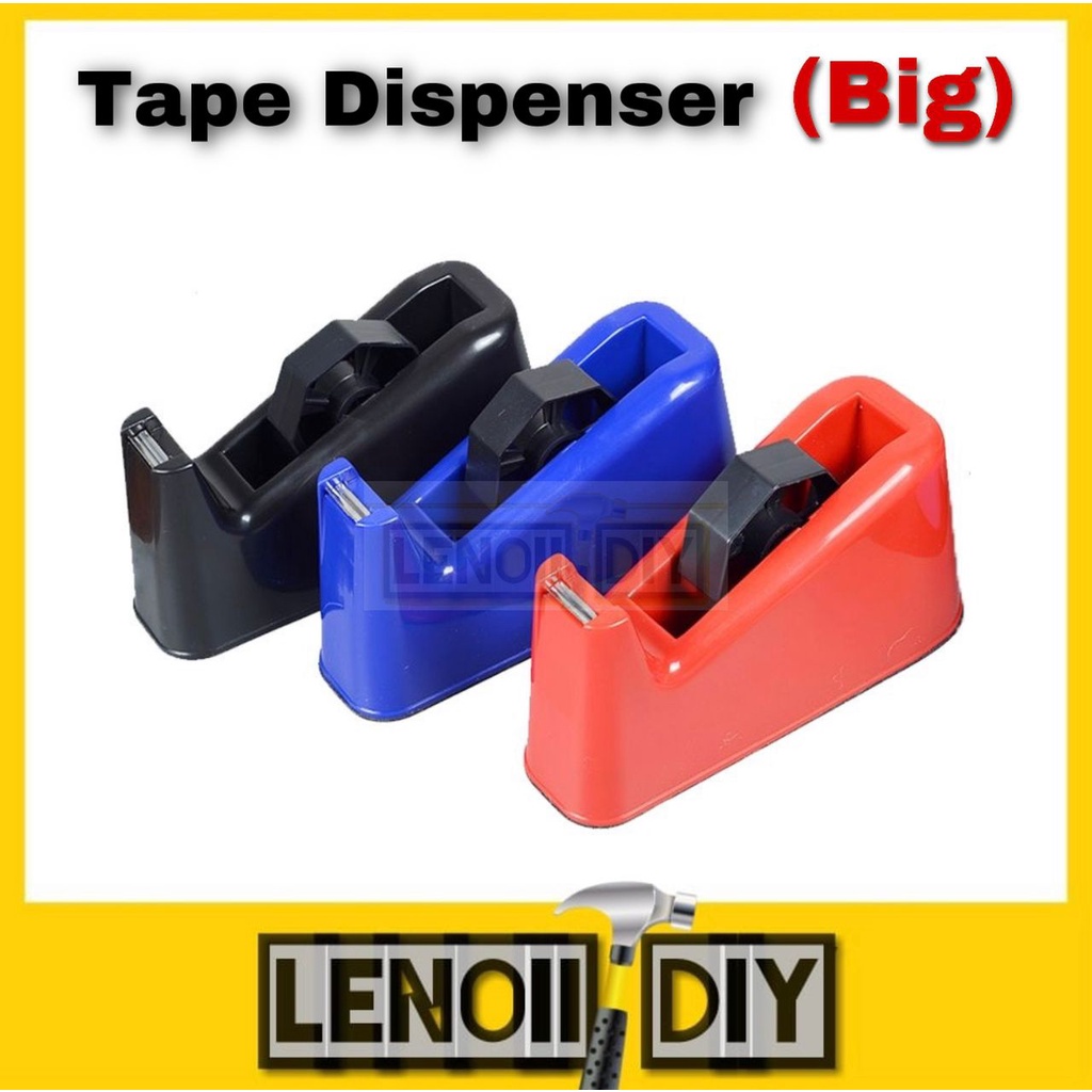 Heavy Duty Tape Dispenser Big Cellotape Sticker Holder Cutter OPP