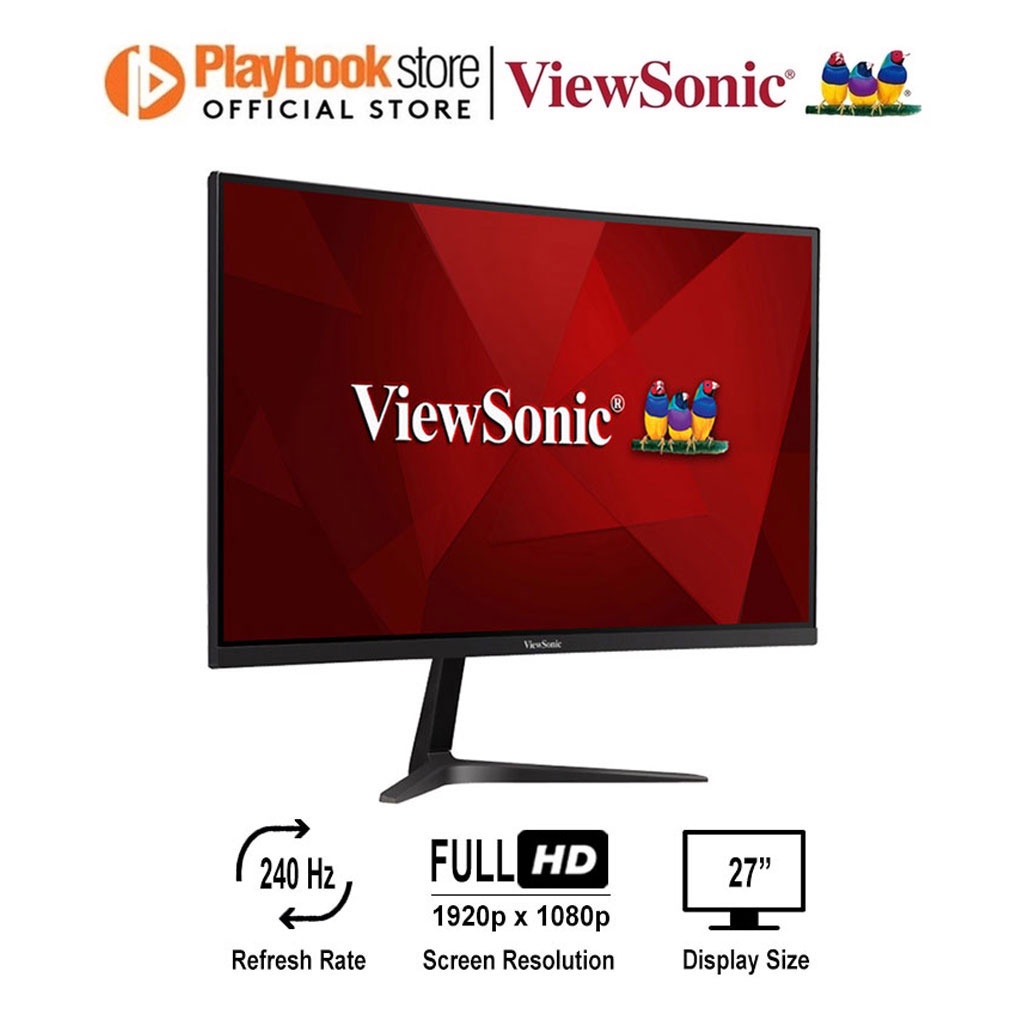 ViewSonic VX2719PCMHD 27” FHD 1920x1080 240Hz AntiGlare, Hard