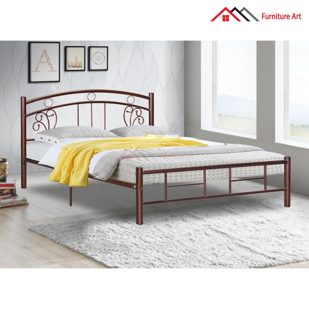 Modern Design Queen Bed Frame / Metal Bed Frame / Queen Bed / Katil