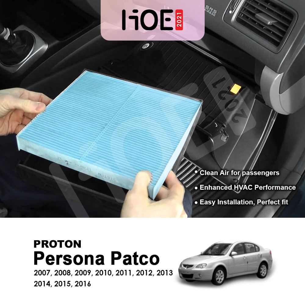 Proton Persona Patco 20072016 Cabin Filter Aircond Filter Replacement