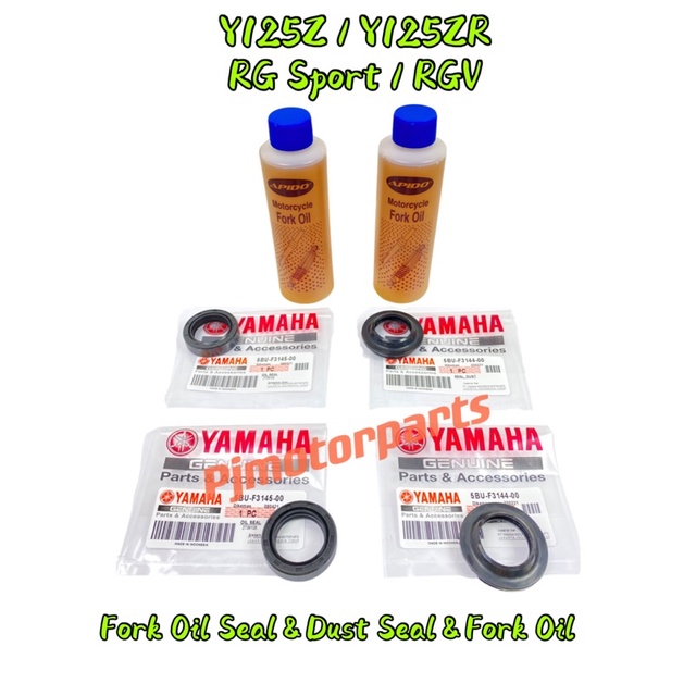 Y125Z/125ZR/RG Sport/RGV 120/RG 110/Y125ZR/125Z Fork Oil Seal & Dust