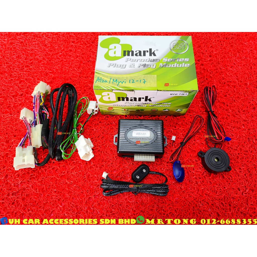 Perodua myvi lagi best icon 20122017 (6 IN 1 FUNCTION) auto brake lock