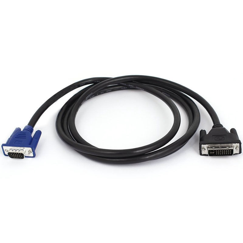 [1.8M/3.0M/5.0M] DVI CABLE DVI MALE TO DVI MALE CABLE 24+1 PIN / [1.5M