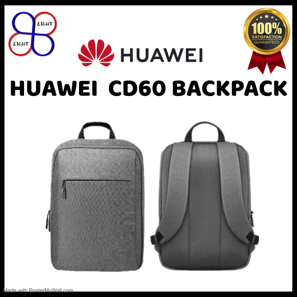HUAWEI CD60 Laptop Backpack 100 Original Huawei Shopee Malaysia