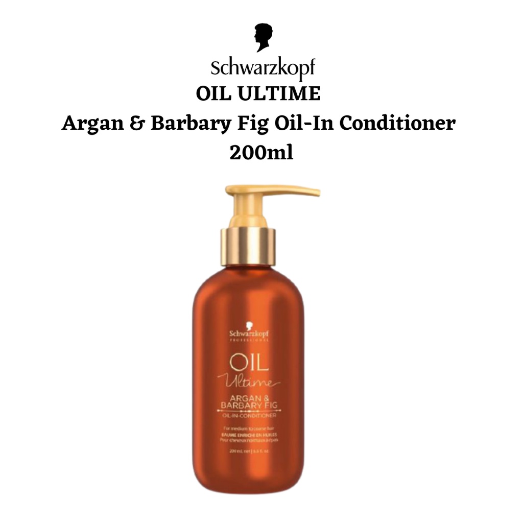 SCHWARZKOPF OIL ULTIME Argan & Barbary Fig OilIn Conditioner 200ml