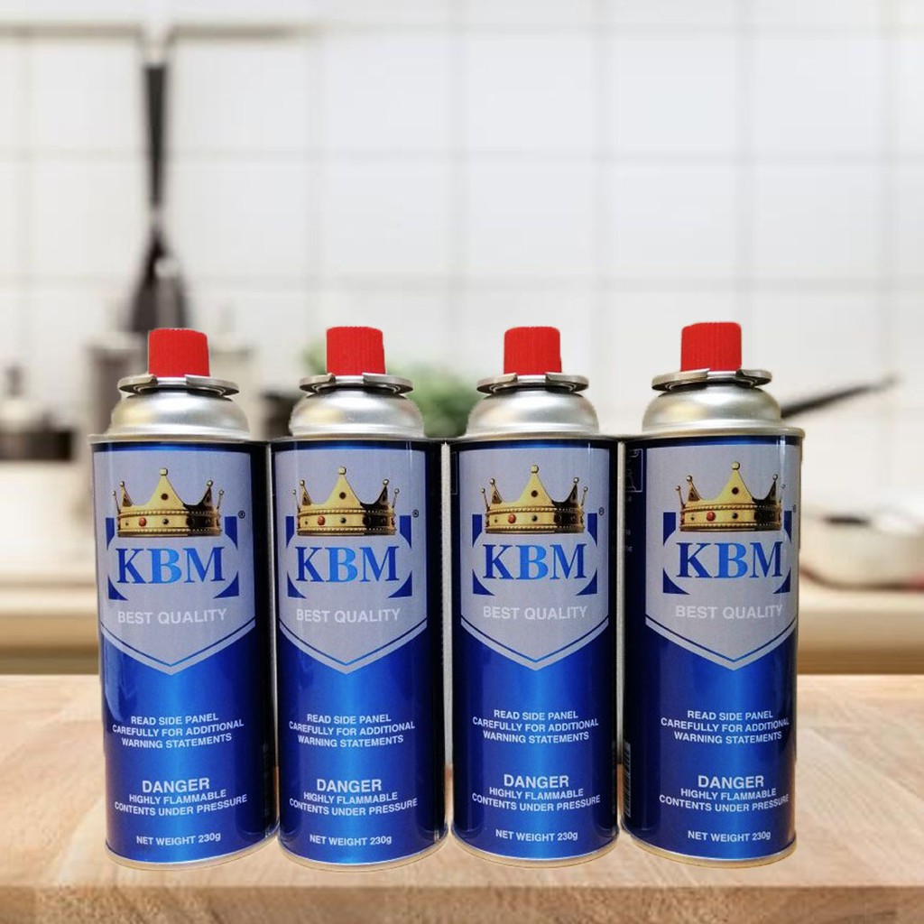 4 IN 1 KOREA Butane Gas Cartridge / Gas Tin 230G [Made in Korea