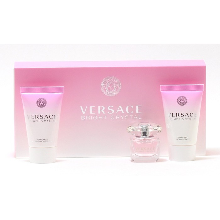ORIGINAL Versace Bright Crystal Travel Set Perfume Shopee Malaysia