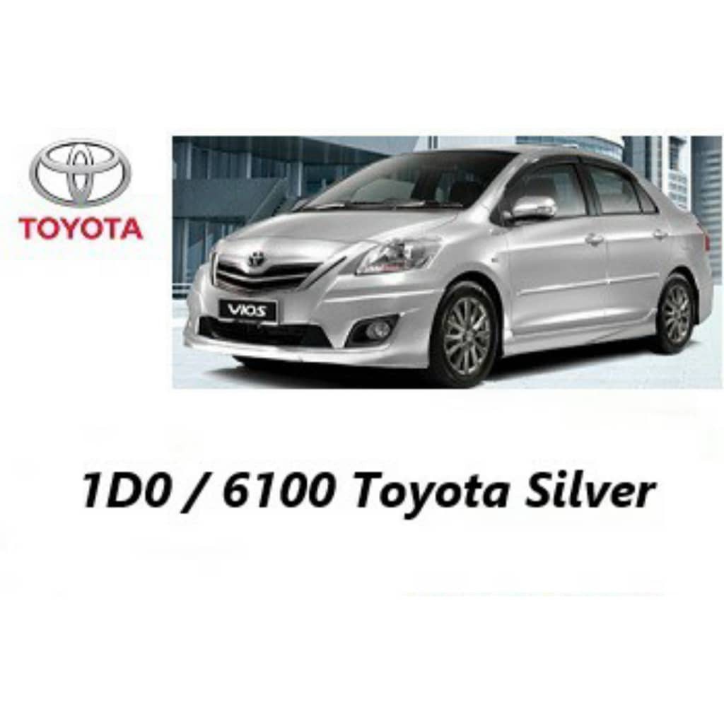 TOYOTA 1D0 / 6100 SILVER 2K CAR PAINT Shopee Malaysia