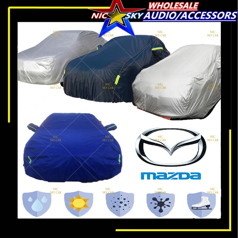 MAZDA Car cover fo kereta mazda 2 mazda 3 mazda 6 mazda 8 mazda cx30 cx5 cx8 cx9 bt50 biante