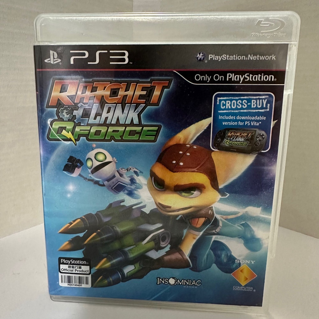PS3 Games Ratchet & Clank QForce R3 English Multiplayer RPG