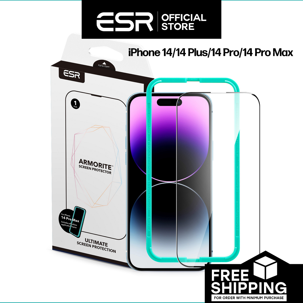 ESR Armorite Screen Protector Ultra Tough Tempered Glass for iPhone 13/