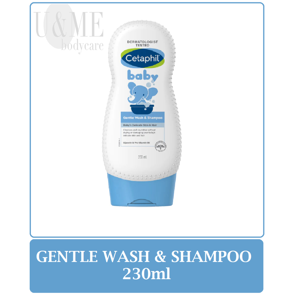 Cetaphil Baby Gentle Wash & Shampoo 230ml NEW Shopee Malaysia