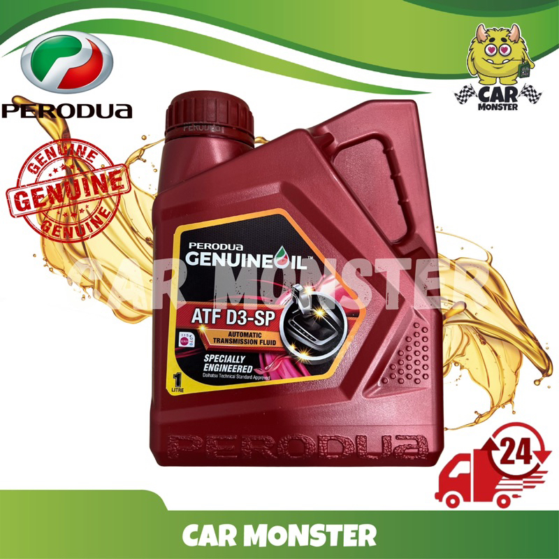 PERODUA ATF D3-SP Auto Transmission Fluid 1 Litre (1L) PERODUA GENUINE