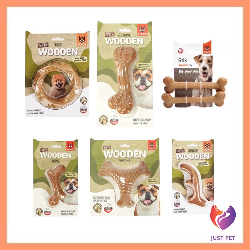 FOFOS Dog Chew Wooden Dog Toy Shopee Malaysia