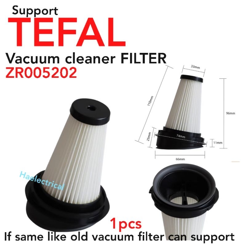 TEFAL vacuum cleaner filter ZR005202 Shopee Malaysia