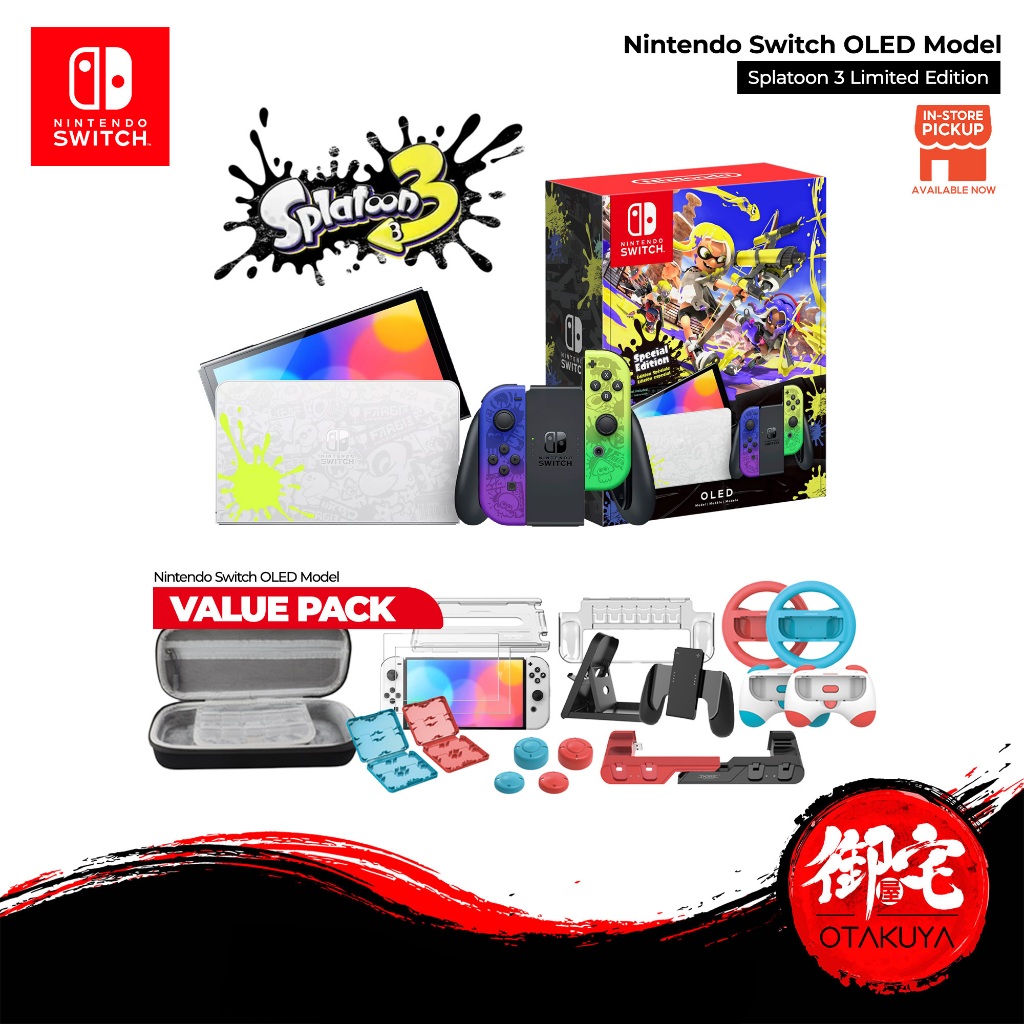 【10.25 SALE】Nintendo Switch OLED Model Splatoon 3 Limited Edition