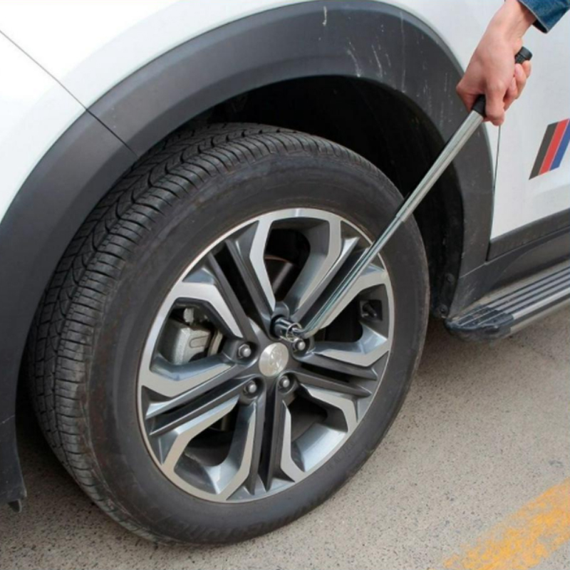 3PCS Socket Cross Tire Wrench Car Repair Wheel Nut Socket Cross Wrench