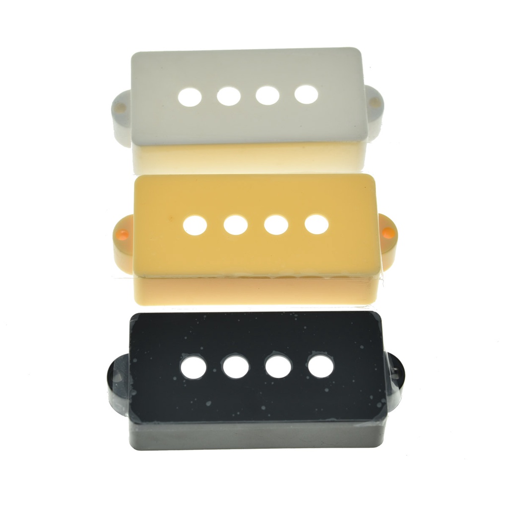 (Stock) 4pcs P Bass Pickup Covers 4 String Electric Bass Pickup Covers