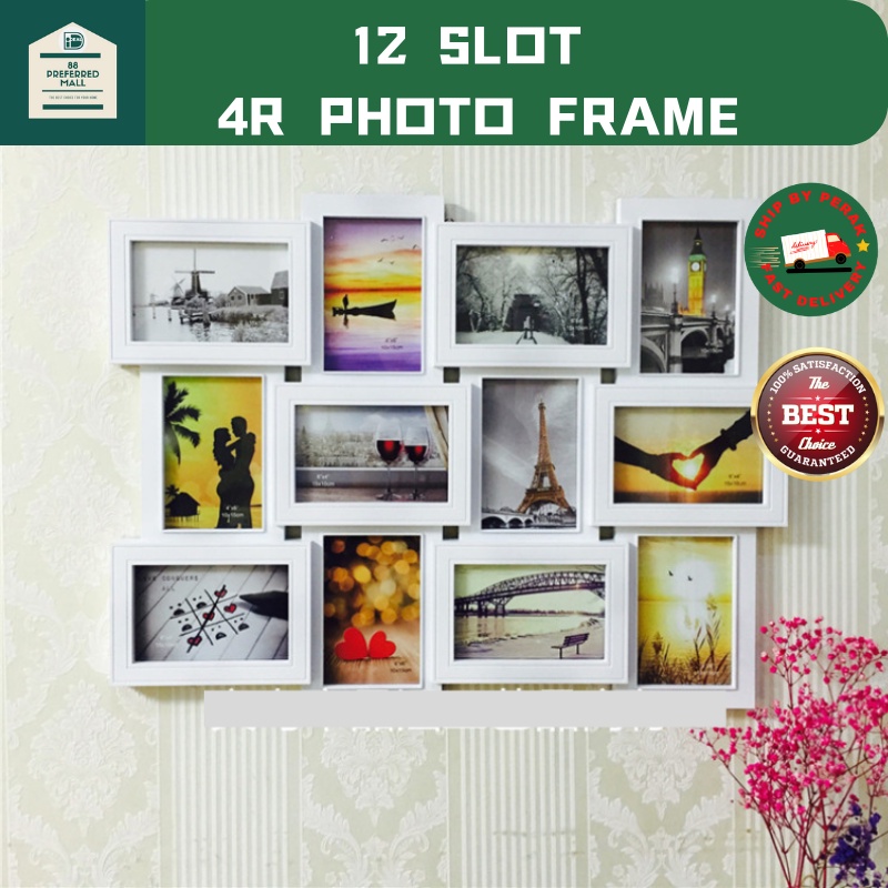 4R Big Size Photo Frame Rectangle Modern Simple Creative Decoration