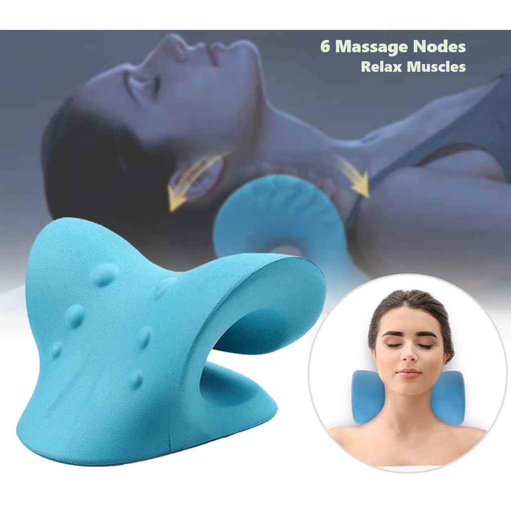 Neck Shoulder Cervical Relief Pillow Pain Relief Cervical Traction