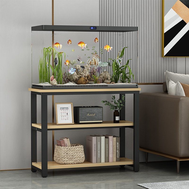 Fish tank shelf fish tank bottom turtle tank shelf metal base