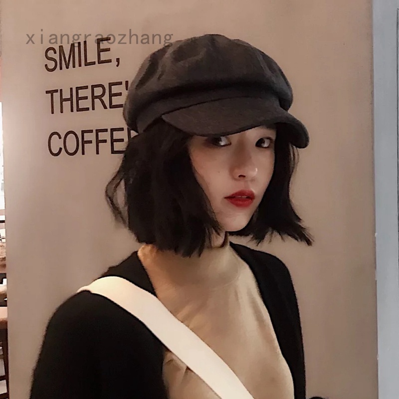 Newsboy Caps New Arrive Women Newsboy Cap Octagonal Baker Peaked Beret