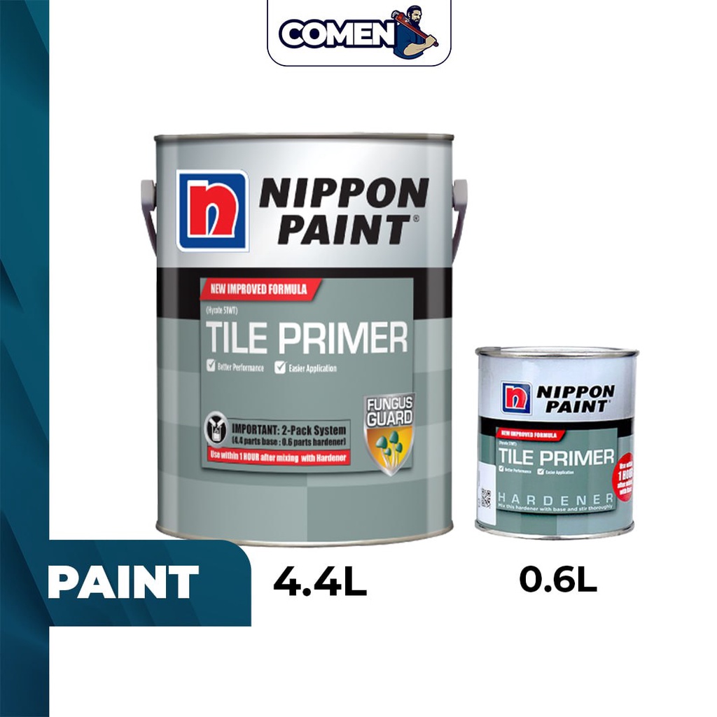 NIPPON PAINT Tile Primer 5L Water Thinned Epoxy Primer for Tile Floor