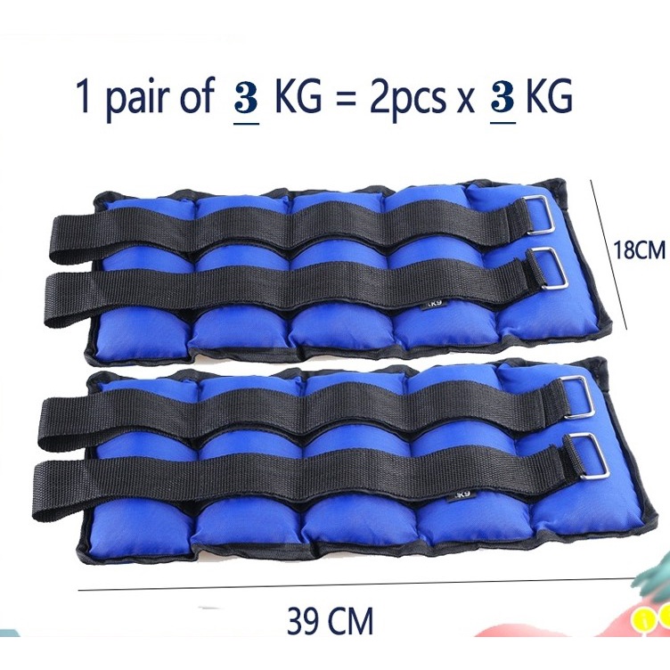 【ready stock】 Weight bearing exercise sandbags for running training