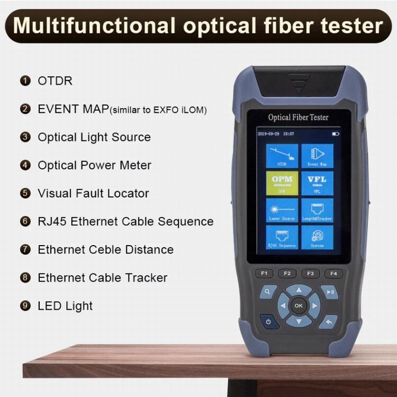 1310Nm 1550Nm Otdr Nk3200D With Opm Para Fibra Monomodo Y Multimodo